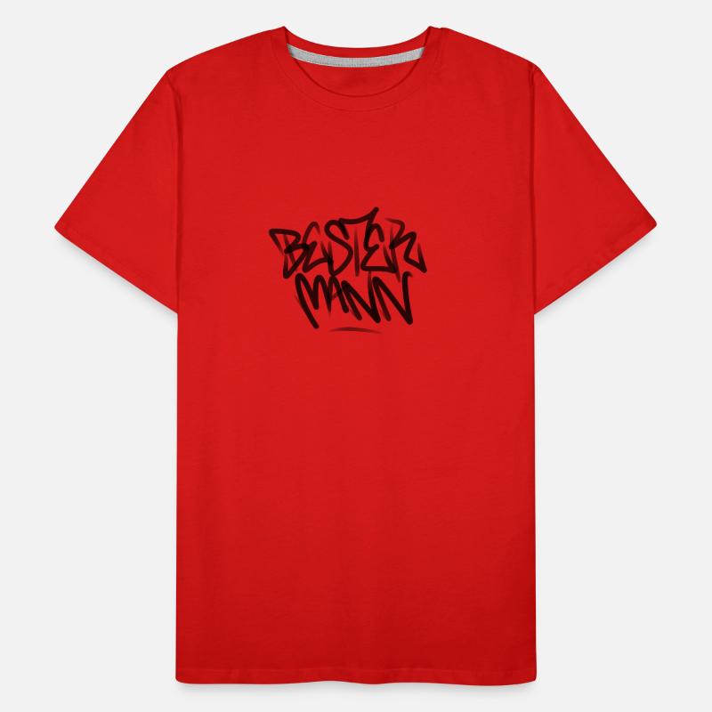 Bester Mann Männer Premium Bio T-Shirt