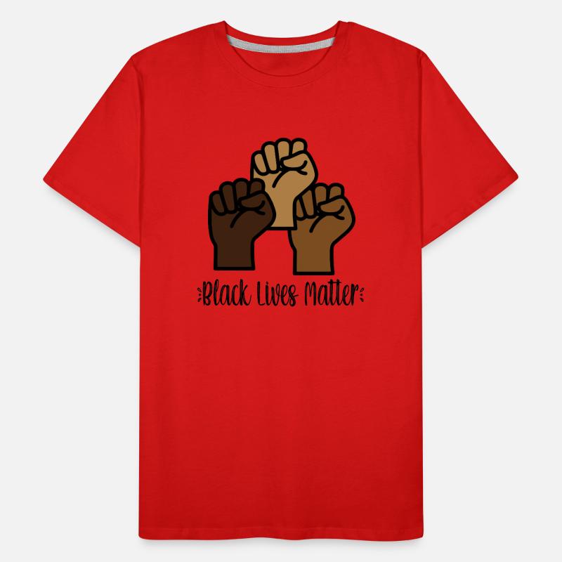 Solidarité BLM T-shirt bio Premium Homme