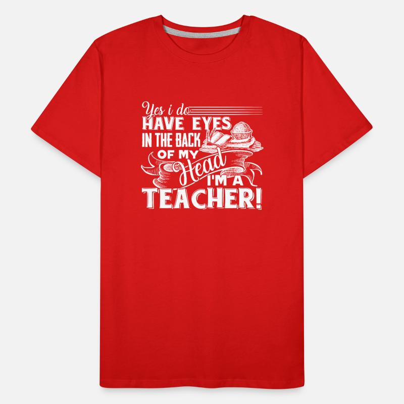 Lehrer Ich bin ein Lehrer Männer Premium Bio T-Shirt