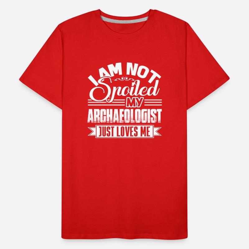 Mon archéologue m'aime T-shirt bio Premium Homme