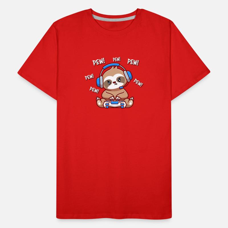 Sloth Men's Premium Organic T-Shirt