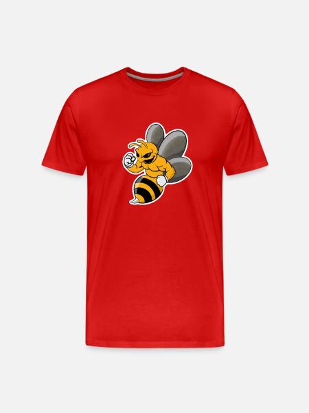 conception cool de guêpe - T-shirt bio Premium Homme - rouge