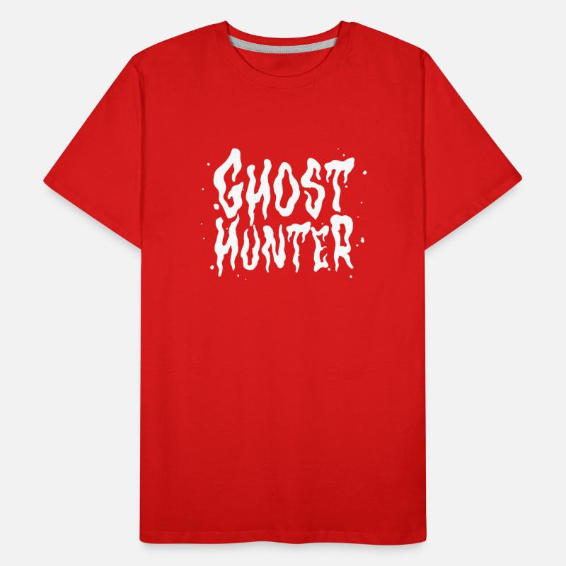 Ghost Hunter Ghost Hunt Ghost Hunt Ghosts Men's Premium Organic T-Shirt