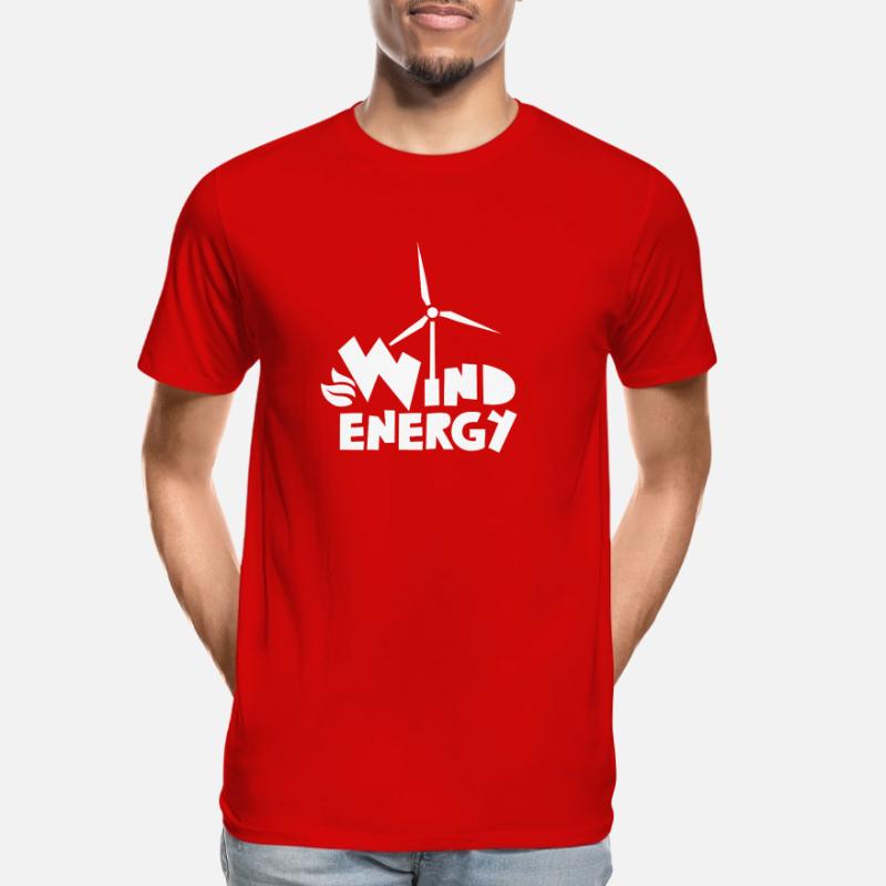 Éolienne Éolienne Éolienne Éolienne Éolienne T-shirt bio Premium Homme