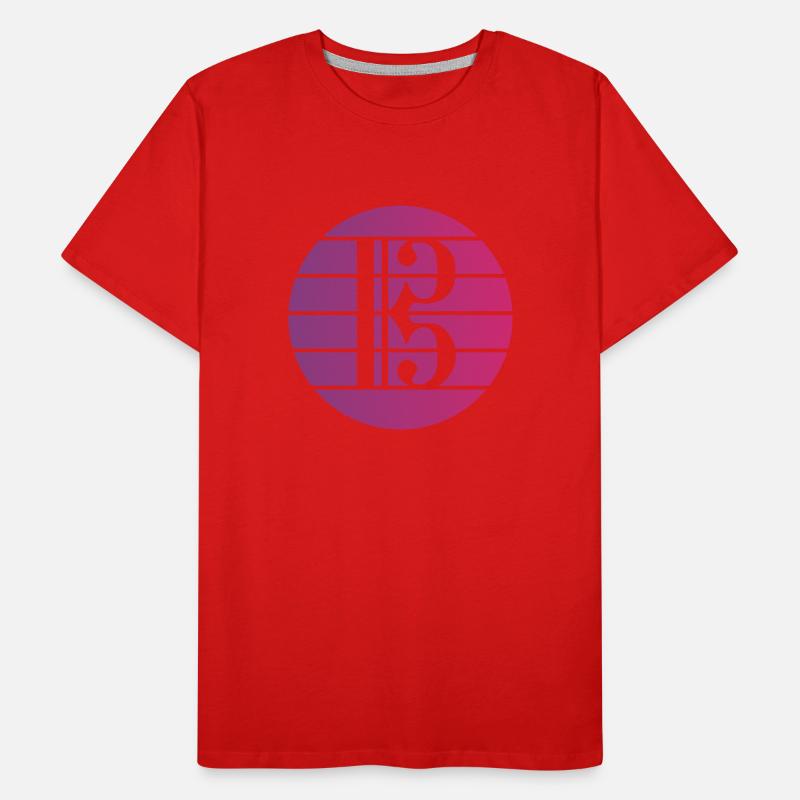 Viola Key Viola Viola Violist Men's Premium Organic T-Shirt