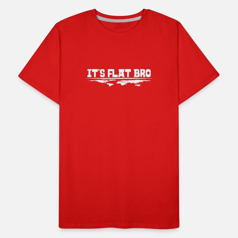 Plat, frère, c’est comme ça T-shirt bio Premium Homme