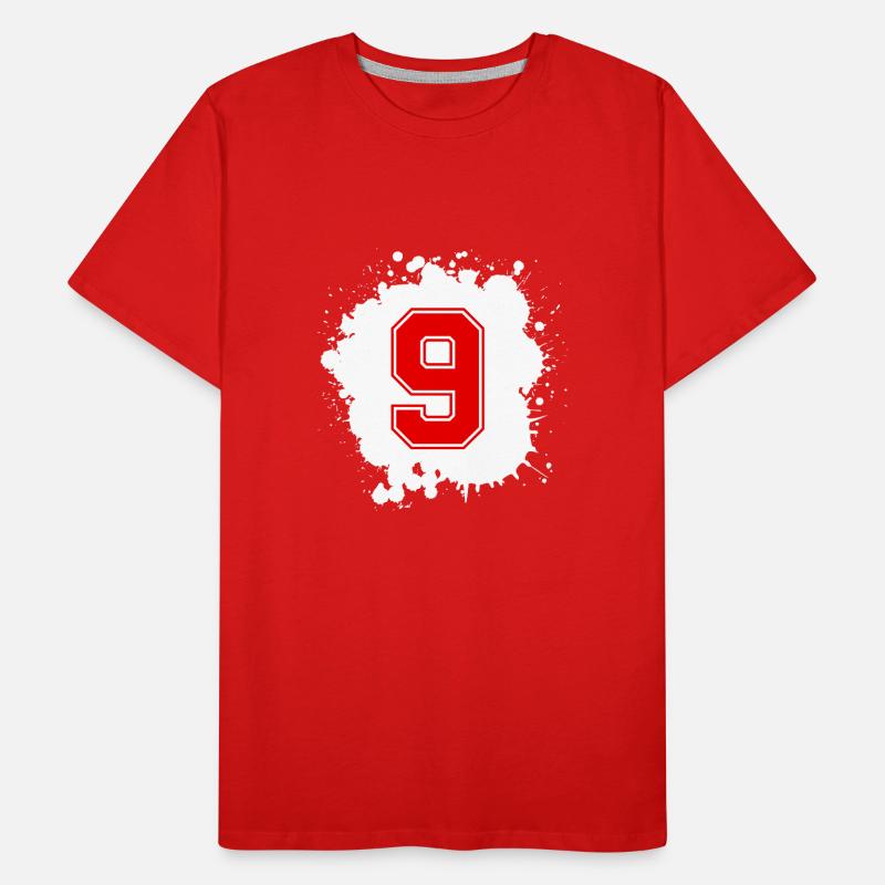 9 Nombre d’objets blob T-shirt bio Premium Homme