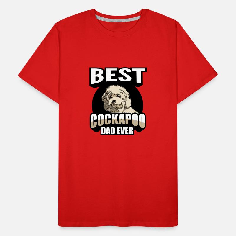 Cockapoo Dog Breed Men's Premium Organic T-Shirt