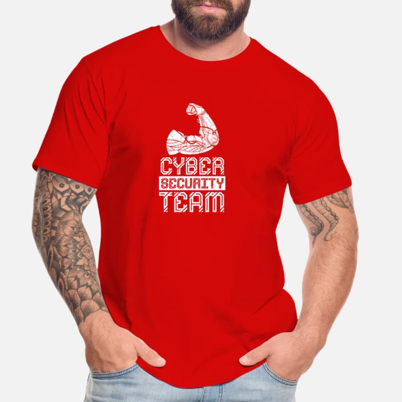 Cybersecurity Team Hacking Hacker IT Security Men's Premium Organic T-Shirt