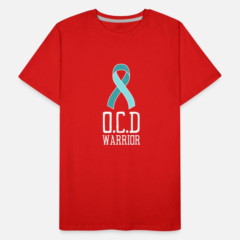 TocD Conscience du trouble obsessionnel-compulsif T-shirt bio Premium Homme