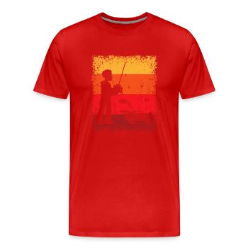 C Rennauto Buggy Racer Modellauto Radio Control - Männer Premium Bio T-Shirt - Rot - Vorne - Damien (186cm)