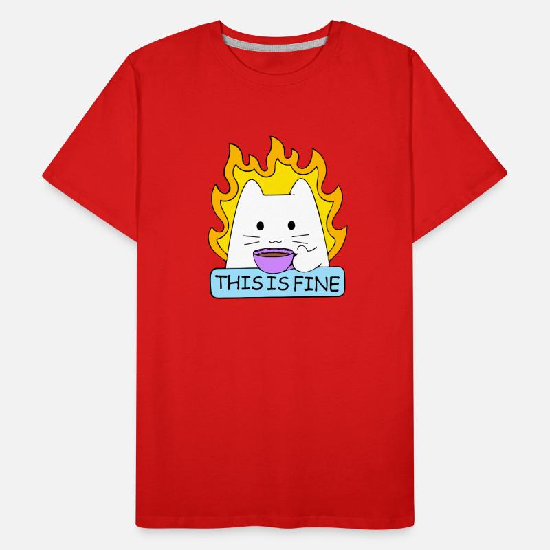 C’est un bon chat T-shirt bio Premium Homme