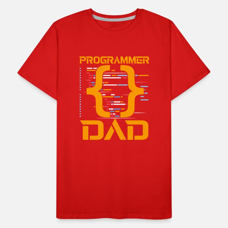 Programmer Dad Men's Premium Organic T-Shirt