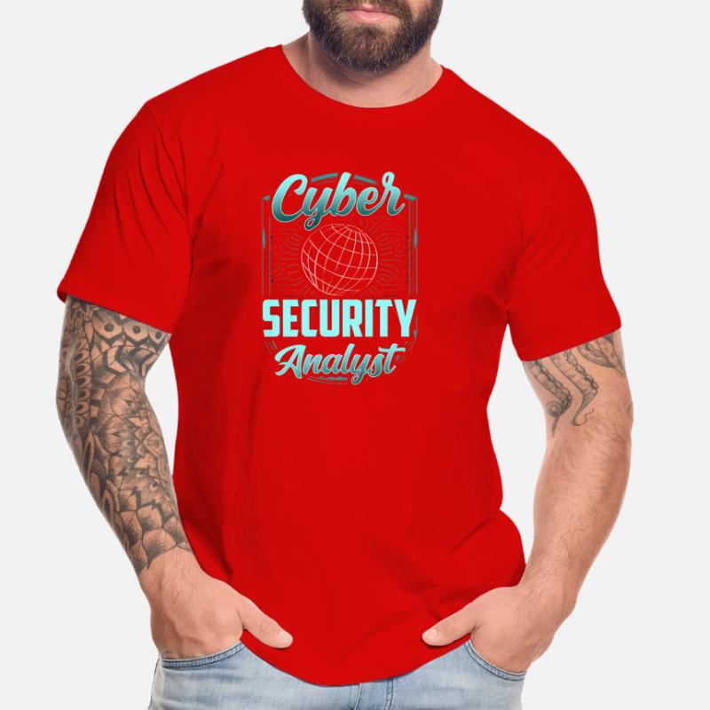 Analyste en cybersécurité Hack Hacker Sécurité informatique T-shirt bio Premium Homme