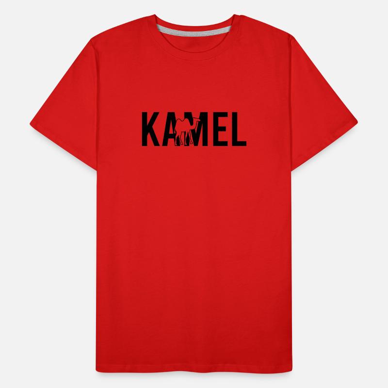 Kamel Männer Premium Bio T-Shirt