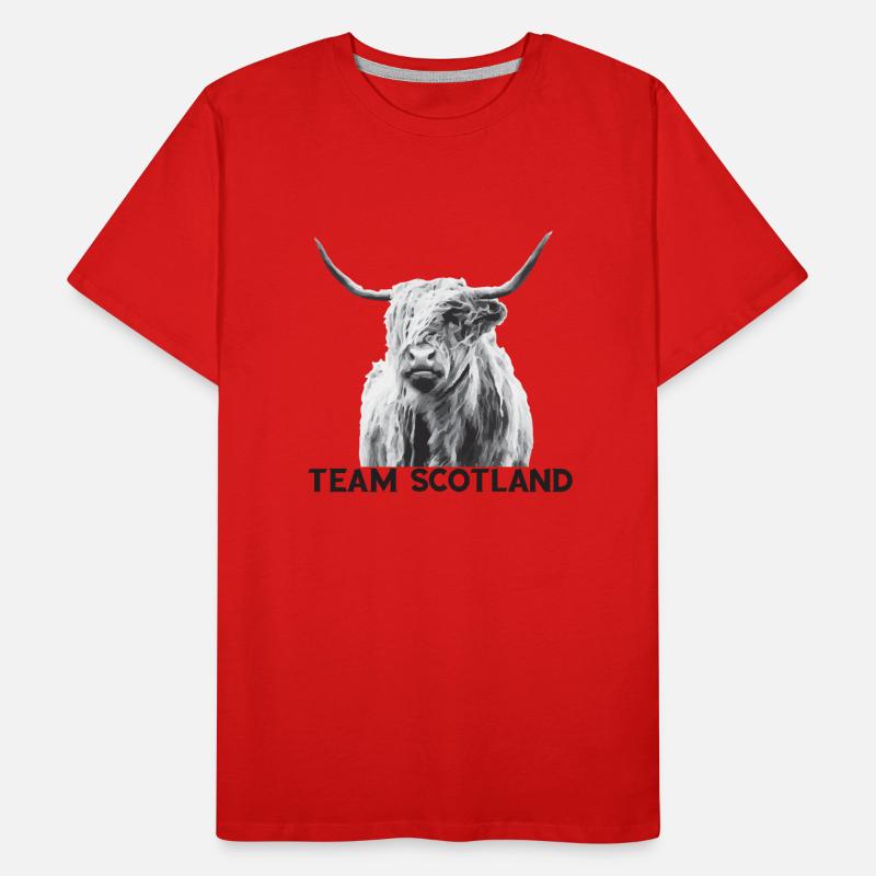 Écosse T-shirt bio Premium Homme