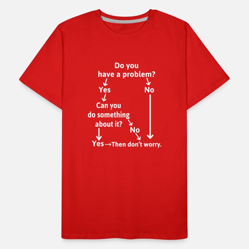 Problem solving for problems that are not Men's Premium Organic T-Shirt