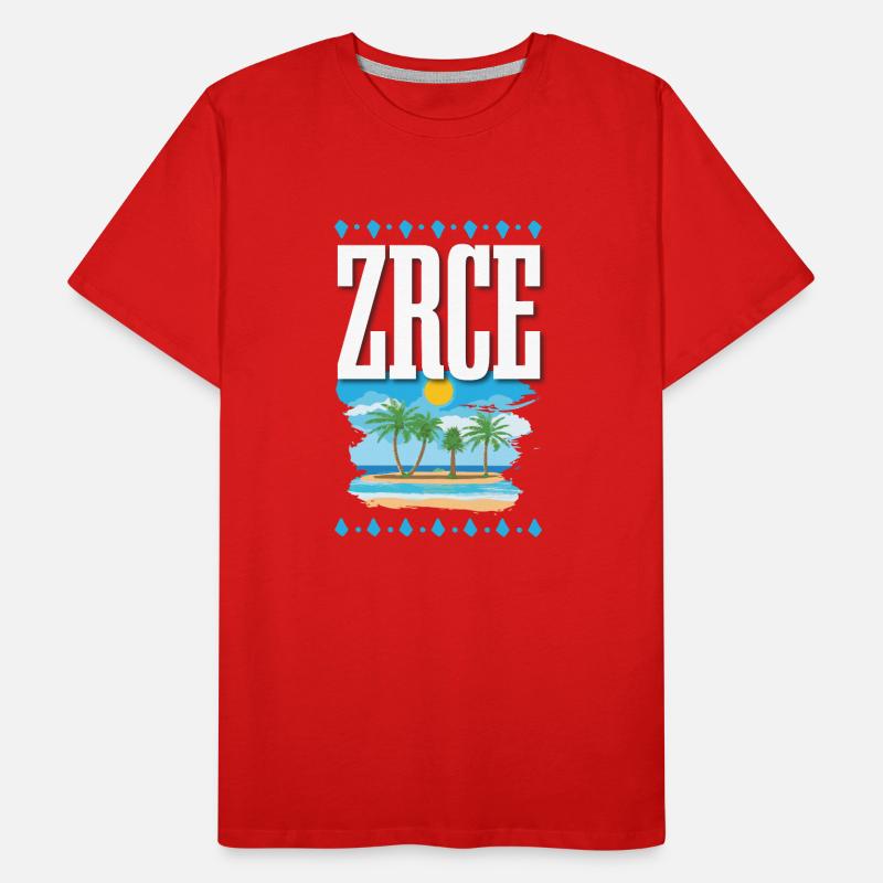 Zrce Men's Premium Organic T-Shirt