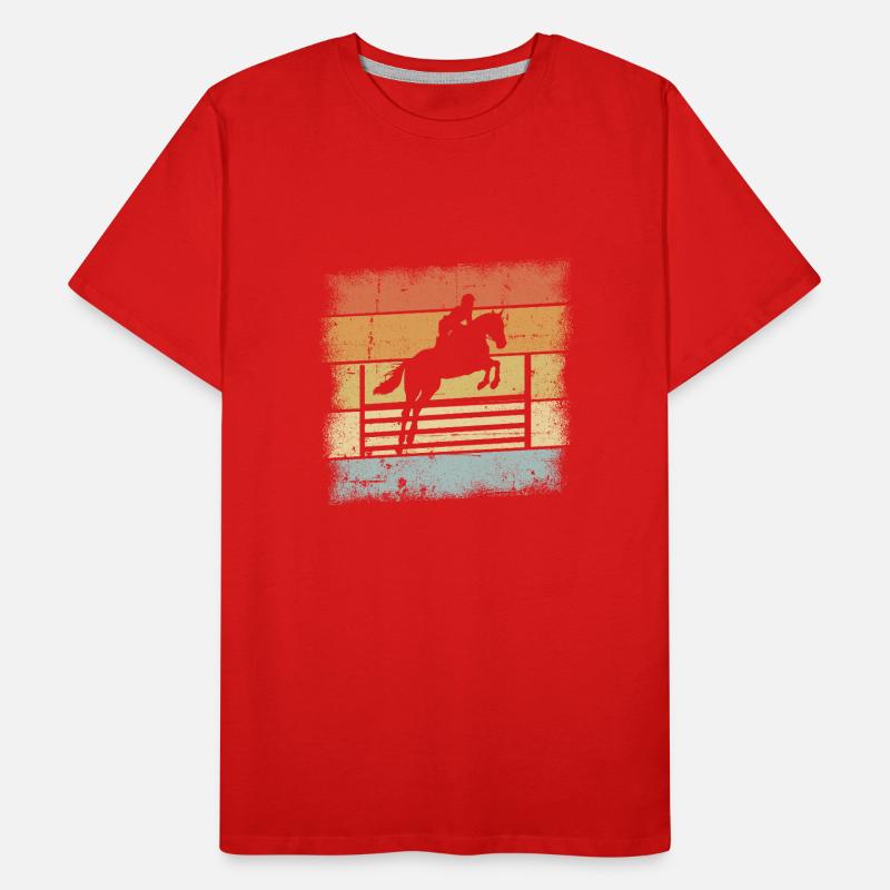 Conception de saut T-shirt bio Premium Homme