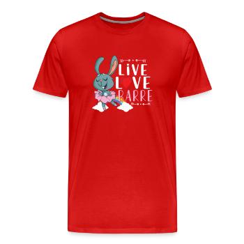Ballet Ballerina Dance Dancer Dancing Ballet Gift - Männer Premium Bio T-Shirt - Rot - Vorne - Damien (186cm)