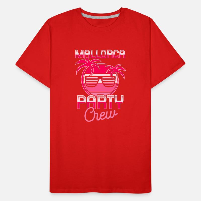 Mallorca Party Crew Men's Premium Organic T-Shirt