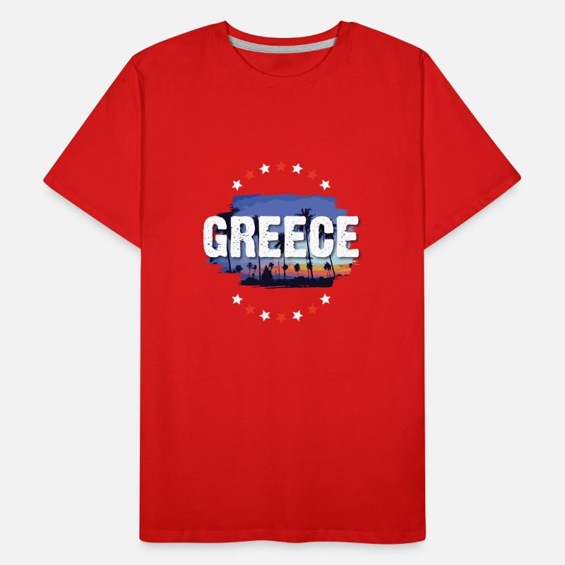 Grèce T-shirt bio Premium Homme