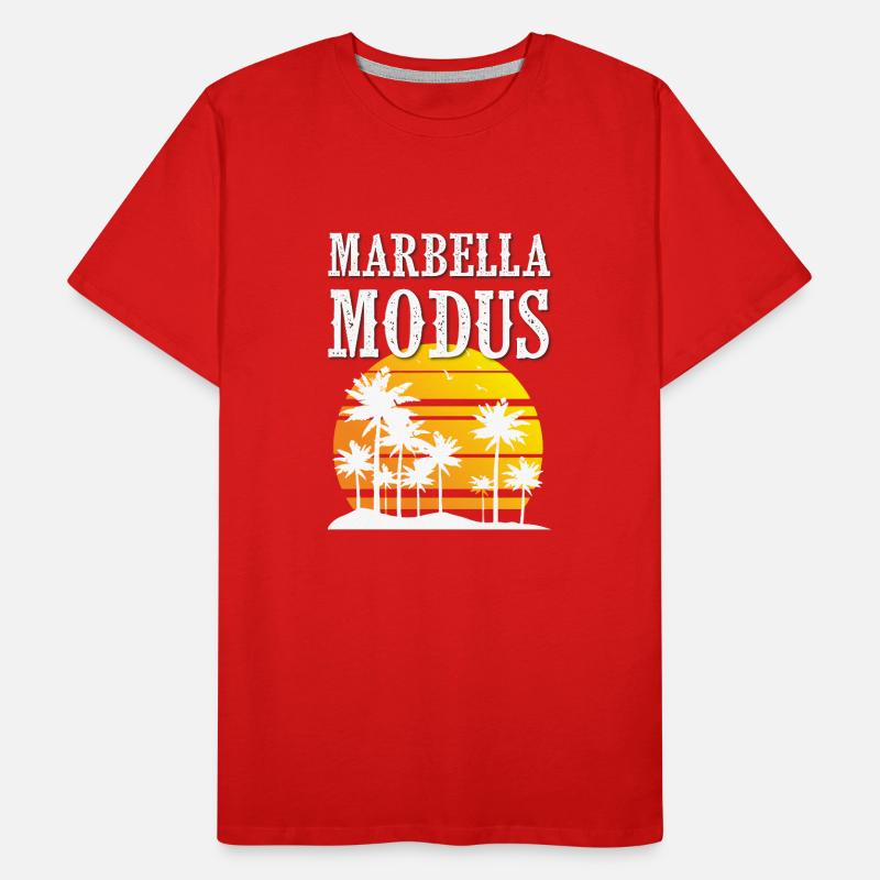 Marbella Mode T-shirt bio Premium Homme