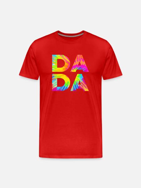 Dad - Men's Premium Organic T-Shirt - red