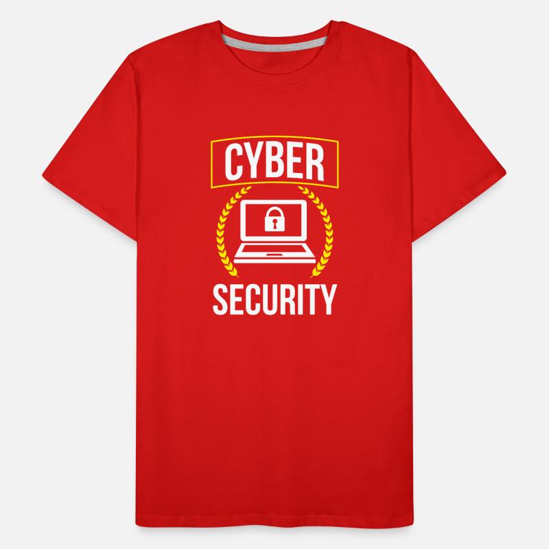 Cybersécurité Hacking Hack Hacker Sécurité informatique T-shirt bio Premium Homme