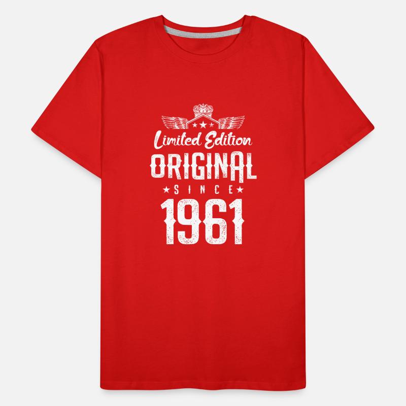 Édition limitée 1961 T-shirt bio Premium Homme