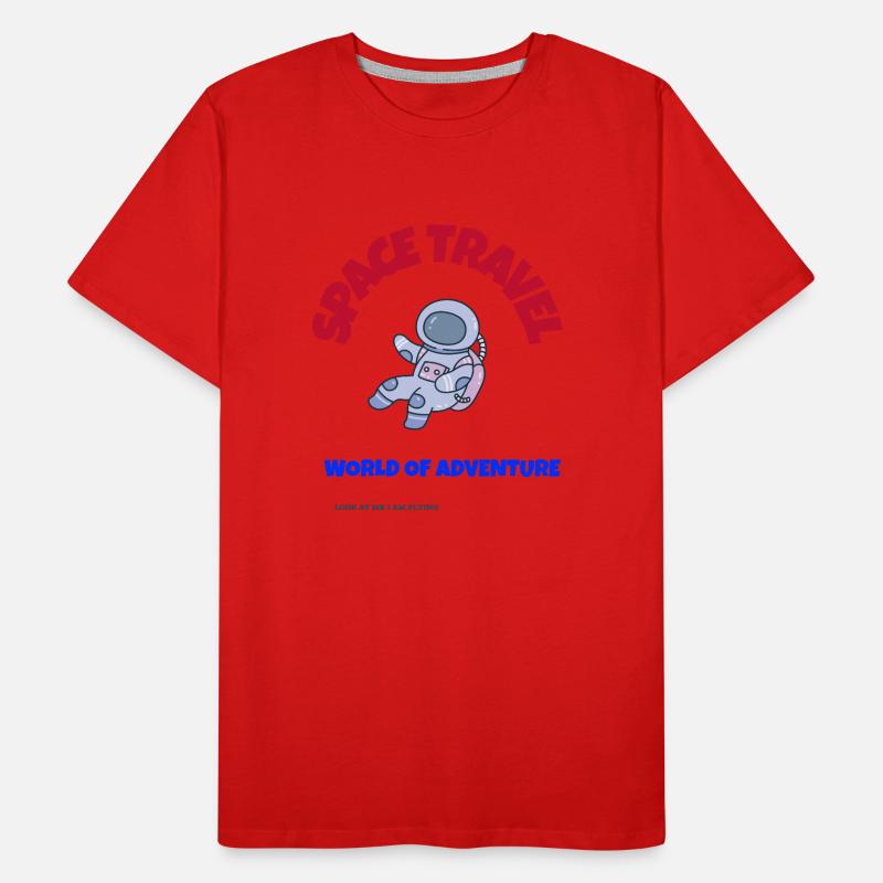 Space Männer Premium Bio T-Shirt