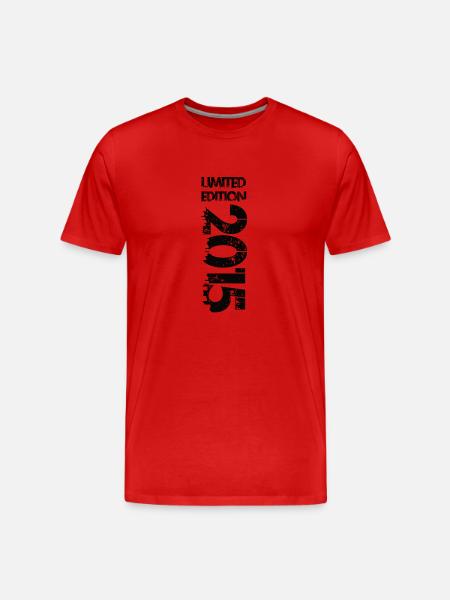 Édition limitée 2015 - T-shirt bio Premium Homme - rouge