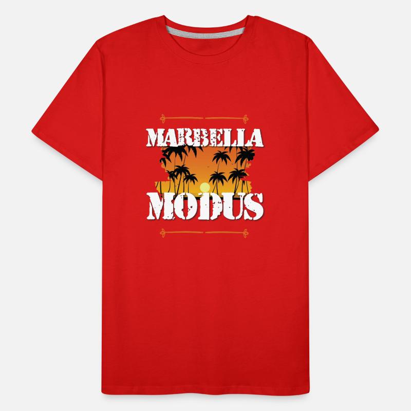 Marbella Mode T-shirt bio Premium Homme