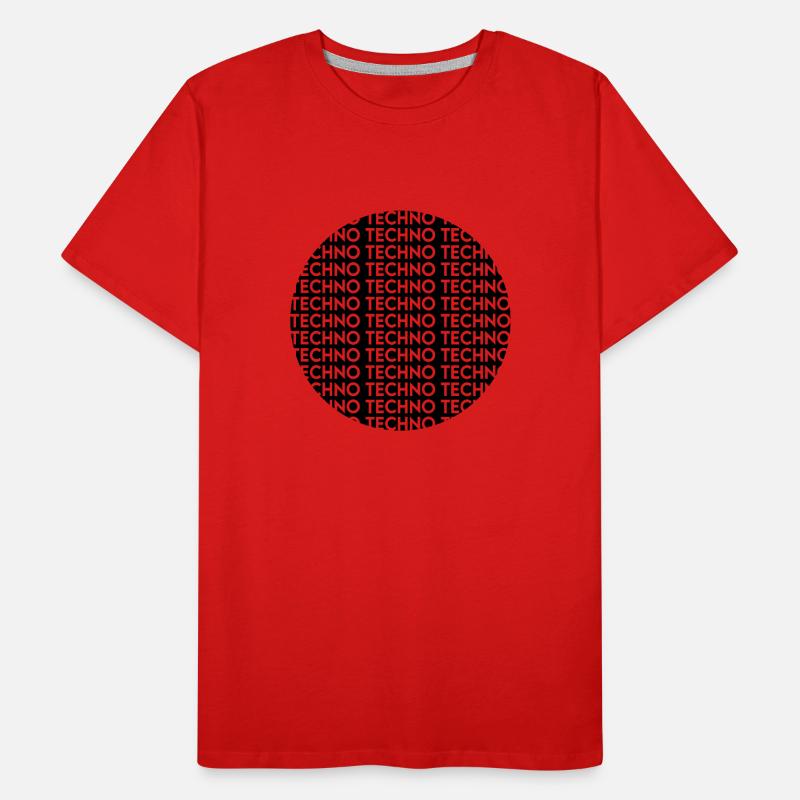 Techno Men's Premium Organic T-Shirt