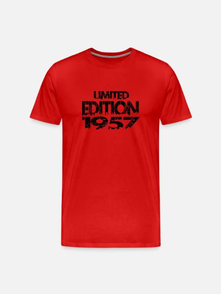 Édition limitée 1957 - T-shirt bio Premium Homme - rouge