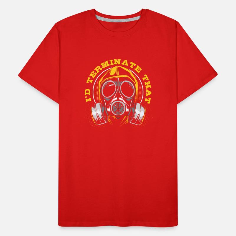 Schädlingsbekämpfungstechniker Design Für Männer Premium Bio T-Shirt