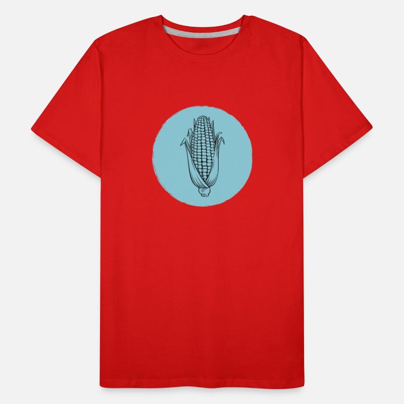 Corn Men's Premium Organic T-Shirt