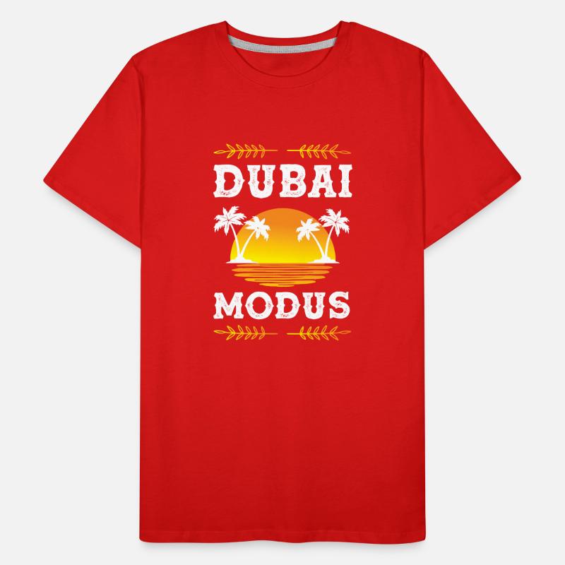 Mode Dubaï T-shirt bio Premium Homme