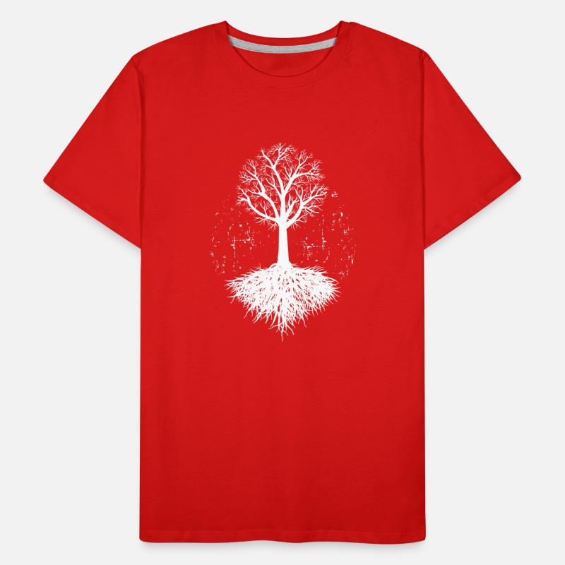 Baum Männer Premium Bio T-Shirt