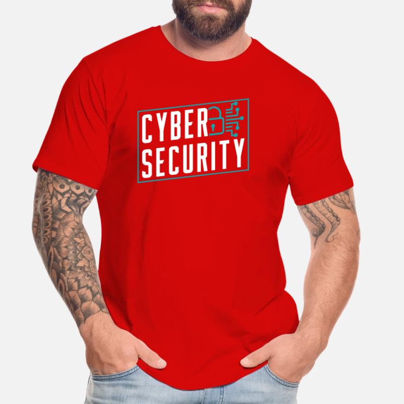 Cybersecurity Hack Hacking Hacker IT Security Men's Premium Organic T-Shirt