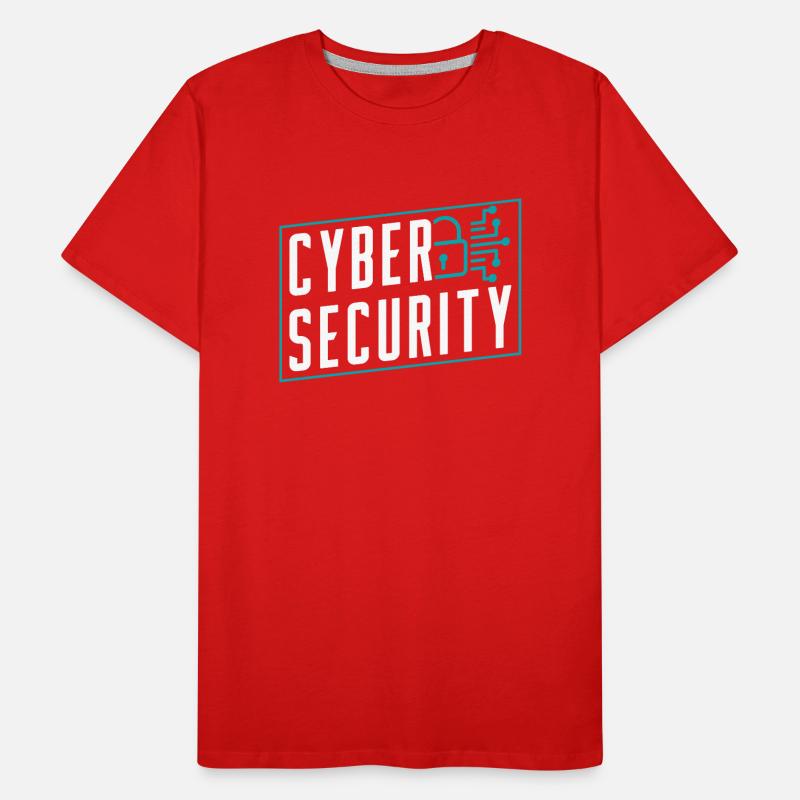 Cybersécurité Hack Hacking Hacker Sécurité informatique T-shirt bio Premium Homme