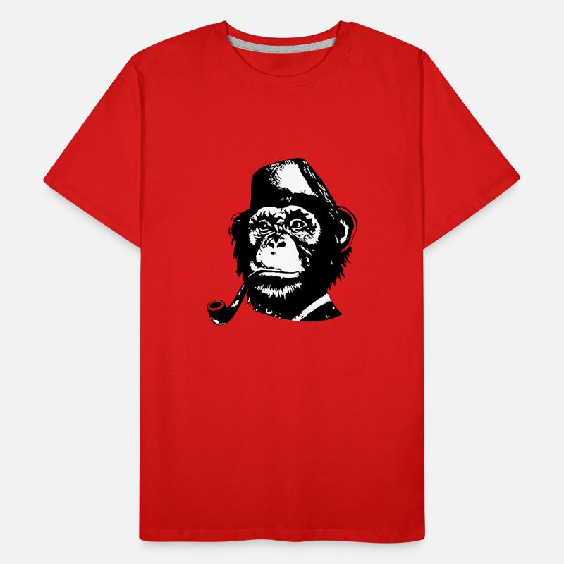 Monkey Men's Premium Organic T-Shirt