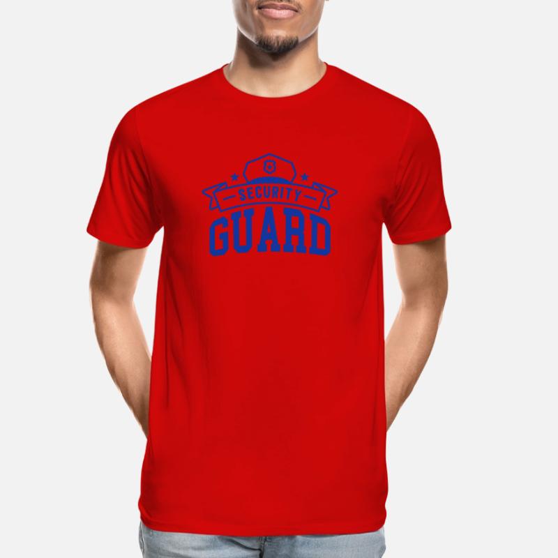 Security Security Security Security Guard Men's Premium Organic T-Shirt