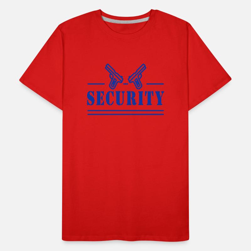 Security Bouncer Security Security Guard Men's Premium Organic T-Shirt