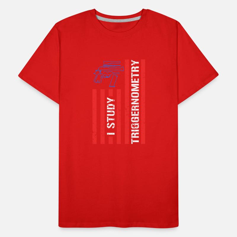 I Study Triggernometry Männer Premium Bio T-Shirt
