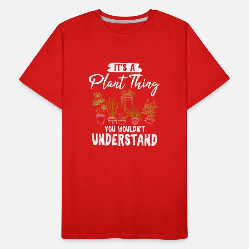 C’est une chose végétale que vous ne comprendriez pas drôle P T-shirt bio Premium Homme