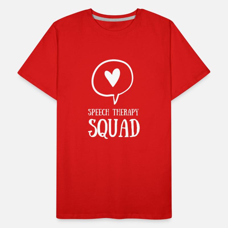 Speech Language Pathologist Speech Therapy SLP Männer Premium Bio T-Shirt