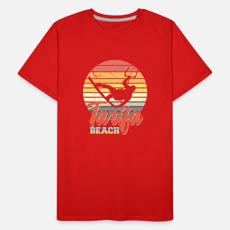 Conception de Kite Surf avec Kiteboard Surfer T-shirt bio Premium Homme