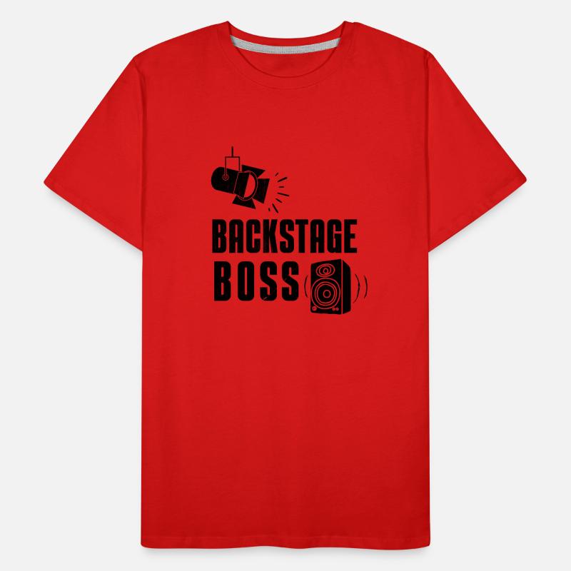 Techniker Crew Backstage Boss Event Männer Premium Bio T-Shirt