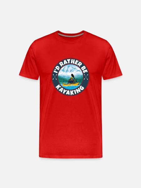Kayak - T-shirt bio Premium Homme - rouge